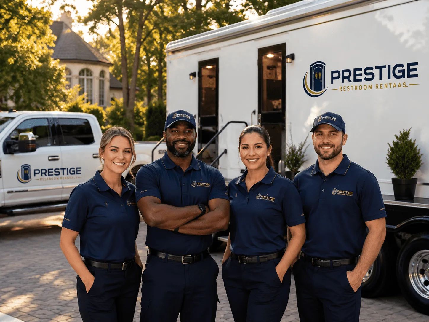 Trusted Luxury Portable Restrooms company in Midfield, TX